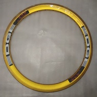 RIMS VELG SEPEDA EDGE 16 PLUS ERTRO 349 GOLD 28 HOLE - Goes Store87