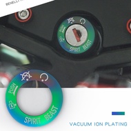 SPIRIT BEAST Motorcycle Start Lock Key Sticker for Benelli BN600i BN300 Suzuki GW250 DL250 EN125 EN2