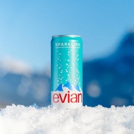 【４瓶只要２００元】法國 evian 依雲氣泡礦泉水 330ml