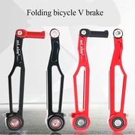 Foldable Bike Short/Long Arm V CNC Brake Clamp 14 16 20 Inch 412 Foldable Bike V Brake 82mm 108mm Bike Accessories