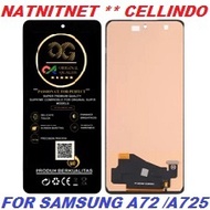 Lcd TS OG ORIGINAL SUPER SAMSUNG A72 4G / A725 4G / A725F BLACK QUALITY