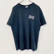 二手 Little Bohemia Lodge 短袖印花T卹，黑色，L碼