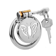 Butterfly Chastity Lock CB Chastity Lock Men's CB Section Lock Nail Stab Type Men's Stainless Steel 