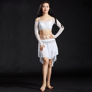 Square Shoulder Hot Drilling Top Belly Dance Costume Belly Dance Costume One-Piece Belly Dance Costume