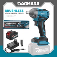 DAGMARA DIW02-280 QN20 Cordless Impact Wrench, 280N.m, 4.0Ah Li-ion Battery, 1Pcs Driver Sockets, 1*