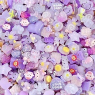 Pink Girl Guka Accessories 3D Stickers Resin Decorative Materials DIY Phone Case Childrens Cute Cart