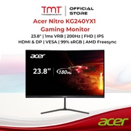 Acer Nitro KG240YX1 Gaming Monitor | 23.8" | 1ms VRB | 200Hz | FHD | IPS | HDMI & DP | VESA | 99% sR