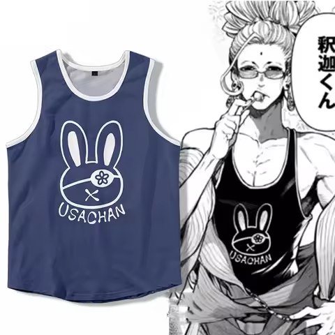 Anime Record of Ragnarok Buddha Cosplay T-shirt and Shorts Haori Costume Set Summer Short Sleeve Str