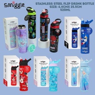 Smiggle Stainless Steel Children's Drinking Bottle 520 ML Smiggle Stainless Steel Drinking Bottle/ S