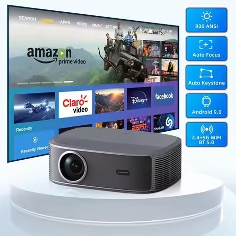 4K projector Android Everycom HQ10W Dropshipping projectors hd 4k 1080p home theater LCD video proje