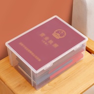Household Certificate Storage Box Household Certificate Finishing Box Household Registration Book Pa