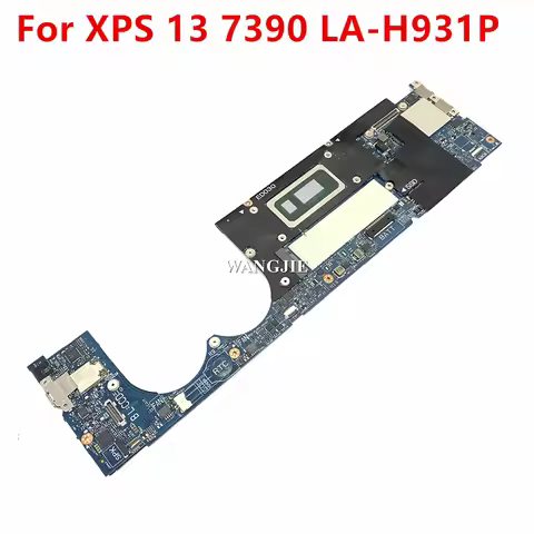 CN-068V0G 068V0G For DELL XPS 13 7390 Laptop Motherboard EDP35 LA-H931P I7-10710U 16GB RAM 100% Full