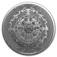 Aztec Calendar 1 oz .999 Silver Round 1oz