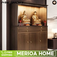 MER MER Alter Cabinet Modern Shrine Shrine Cabinet Offering Table New Chinese Standing Cabinet Idol 