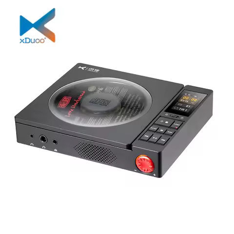 xDuoo CDM-10 CD Player CS43198 DAC chip decoding/JAN 6418 retro electronic tube dual-pattern switchi