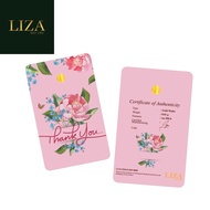 LIZA 0.01g 999.9 Gold Bar (Thank You)