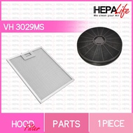 Valenti VH 3029MS Compatible Cooker Hood Carbon filter &amp; Grease Filter - Hepalife