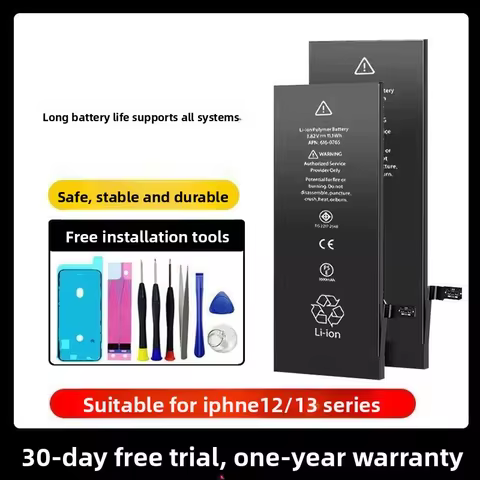 Brand New Phone Battery For iPhone SE 2 4 5S 6 6s 6p 6sp 7 7p 8 Plus X Xr Xs Max 11 12 16 Pro Batter