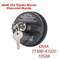 Khóa Nắp Bình Xăng Có Chìa Khóa 77300-47020 Tương Thích Với Chevy Toyota Tacoma Ford Nissan Honda GM