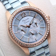 2645 Blue Rosegold - Jam Alexandre Christie Wanita Terbaru 2024 Ori