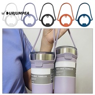 URJUMPEA 2Pcs Insulated Tumblers, Leakproof Dia 85 to 100mm Water Bottle Handle, Universal Silicone 