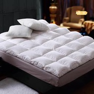 五星級酒店賓館床品 立體力襯加厚全棉防羽布羽絲絨加厚床墊床褥