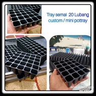 Pot Mini / Tray semai  20 Lubang custom / mini pottray
