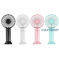USB Rechargeable Mini Strong Wind Handheld Fan 3 Speeds Strong Wind Portable Fan Quiet Hand Fan Pers