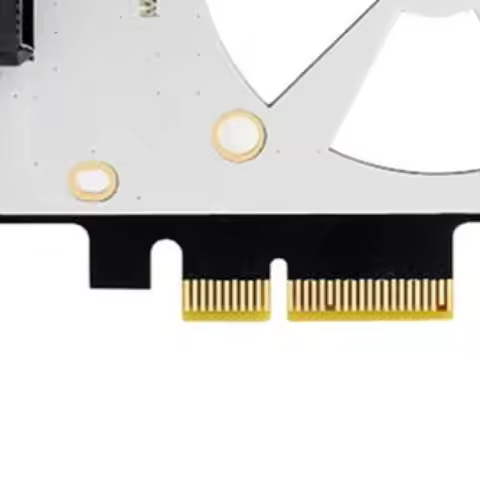 U.2 SFF-8639 To PCI-EX4 Expansion Card 4000MB/s U.2 To PCIe Adapter Riser X4/X8/X16 Slot PCI-E GEN3 