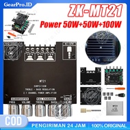 ZK-MT21 ZK-TB21 ZK-502L Bluetooth 5.0 Audio Amplifier Module TPA3116D2 2.1 Channel 50W*2 + 100W Subw