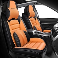 ILMO Leather Seat Cover for Jeep Wrangler JK JL 2/4 Door 2007-2024 Unlimited X Rubicon 392 Sahara Wi