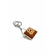GANTUNGAN Luneta Clicky - Miniature Chocolate with Caramel Topping Fidget Clicker Clicky/ Keychain/ 
