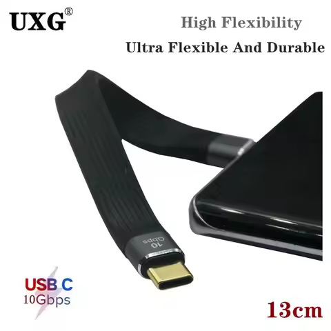USB-C 3.2 Gen 2 Cable 10G Emark Chip Short Type C USB-C To USB4 40Gbps Video Sync Charger Cable PD 6