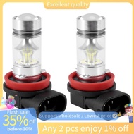 2X H8 H11 H16 6000K White 100W High Power LED Fog Light Driving Bulb DRL