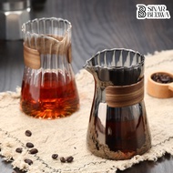 Pour Over Coffee Server Borosilicate Glass Carafe 500ml