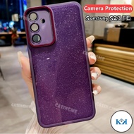 KK Samsung S23 FE 2023 Luxury Bling Glitter Casing For Samsung Galaxy S23FE S 23 FE S23 Plus Samsung
