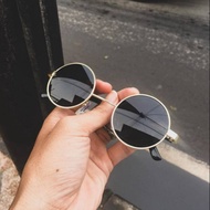 Boboho John lennon round glasses / black round glasses