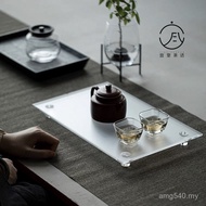 Tea Tray Accessories Chengchahua Tea Making Tea Yigan Tray Storage Teapot Kung Fu Acrylic Tea Ceremo