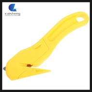 Cardboard Envelope Opener Slitter Art Paper Cutting Tools 15.70X5.00X1.10CM Yellow  caisheng