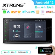 XTRONS 7" Android 12 Toyota Vios Car Android Player 8Core 4+64GB Carplay+Android Auto+DSP+Coaxial Audio Output Car Radio Stereo Navigation GPS