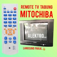 remote tv mitochiba tabung layar kaca rca