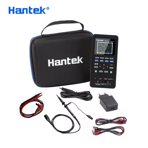 Hantek 2D72 2D42 Handheld Digital Oscilloscope 70MHz 1GSa/s Waveform Generator Multimeter USB 2CH+DM
