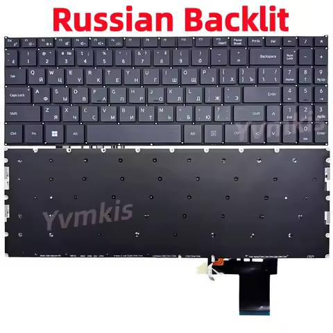 Russian Backlit laptop Keyboard MB3254003 6610A F0136-003 FOR acer Aspire 3 A325-42