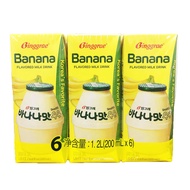 韓味不二-Binggrae-香蕉牛奶 200ml*24入/箱
