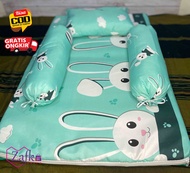 Set kasur bayi Kasur busa bayi Set kasur bantal guling bayi Kasur bayi motif murah