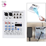 [Baosity] Live Streaming DC-5V Audio Mixer Mixing Console Computer Karaoke Small