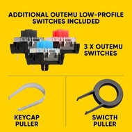 Mechanical Keyboard Armaggeddon SMK 12R RGB Low Profile Outemu Switch