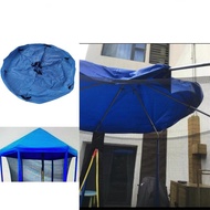 【Upgrade Your Style】 6-12 Foot Jumping Trampolines Tent Jump Bed Sun Shading Fabric No Poles Rain And Sun Protection Clothes Trampoline Accessories