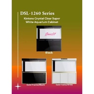 Kintons DSL-1260 Crystal Clear Super White Aquarium Cabinet L4'xW2'xH2.5"