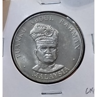 1977 20th merdeka 1 ringgit coin unc